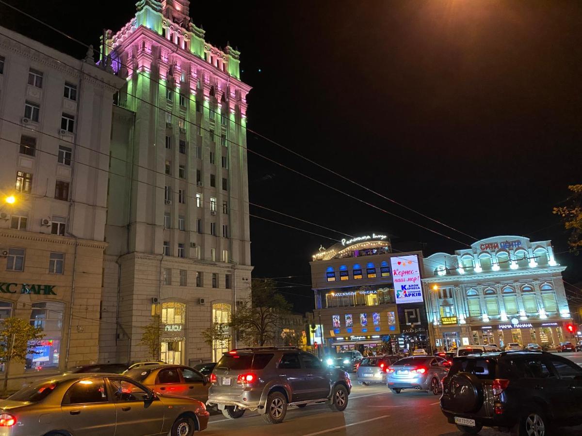 Panorama Luxury Apartment In The House With A Spire, A Historical Building In The City Centre Харьков Экстерьер фото